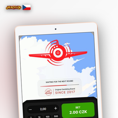 Historie kol Aviatoru v Magius Casino zobrazuje nedávné násobitele a variabilitu hry