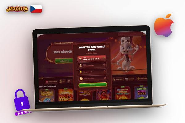 Hráč vyplňuje e-mailový registrační formulář Magius Casino – nejspolehlivější způsob registrace