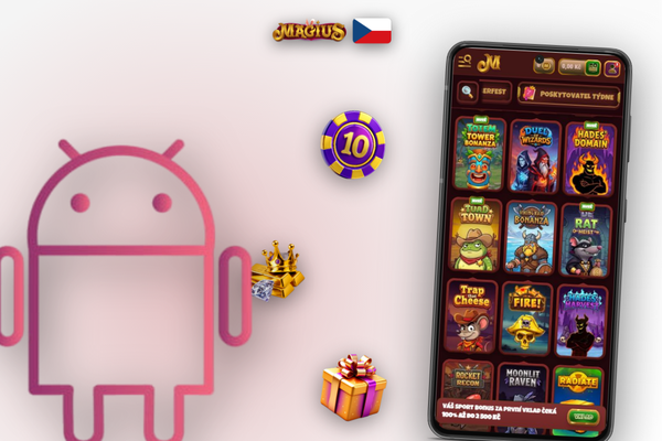 Pokladna Magius Casino online app s logy VISA, Skrill a Bitcoin na mobilu