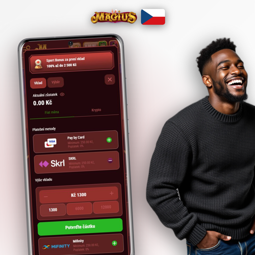 Magius Casino vklad kartou, e-peněženkou i kryptem na jednom místě